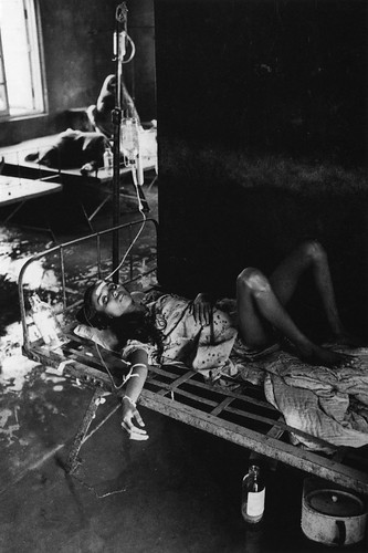 Hospital Bed, India, by Don McCullin
