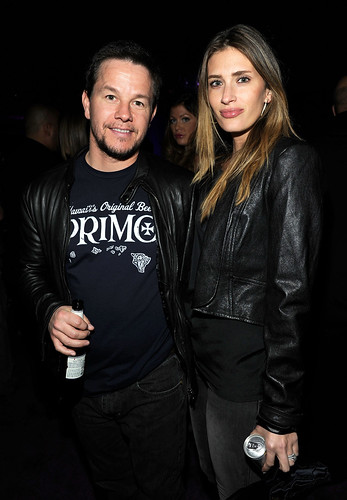 Mark Wahlberg and Rhea Durham New Year's Eve at Marquee Nightclub in The Cosmopolitan of Las Vegas