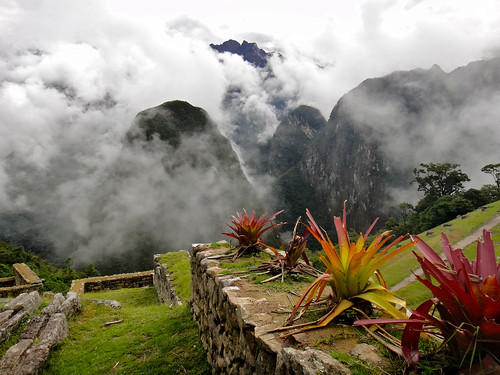 Ruins at Machu Picchu