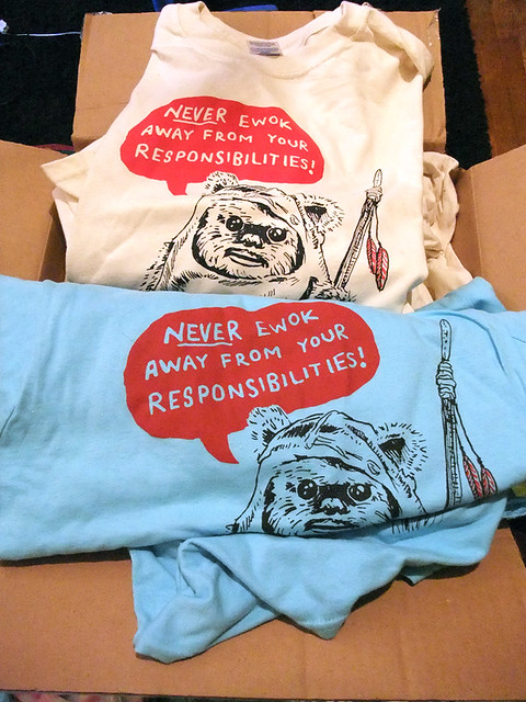 Motivational Ewok T-Shirts!