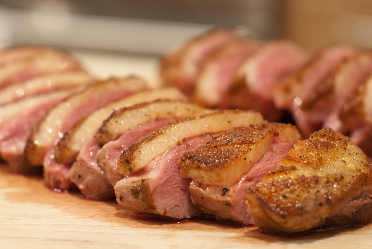 Pan-Sauteed Quebec Moulard duck breast