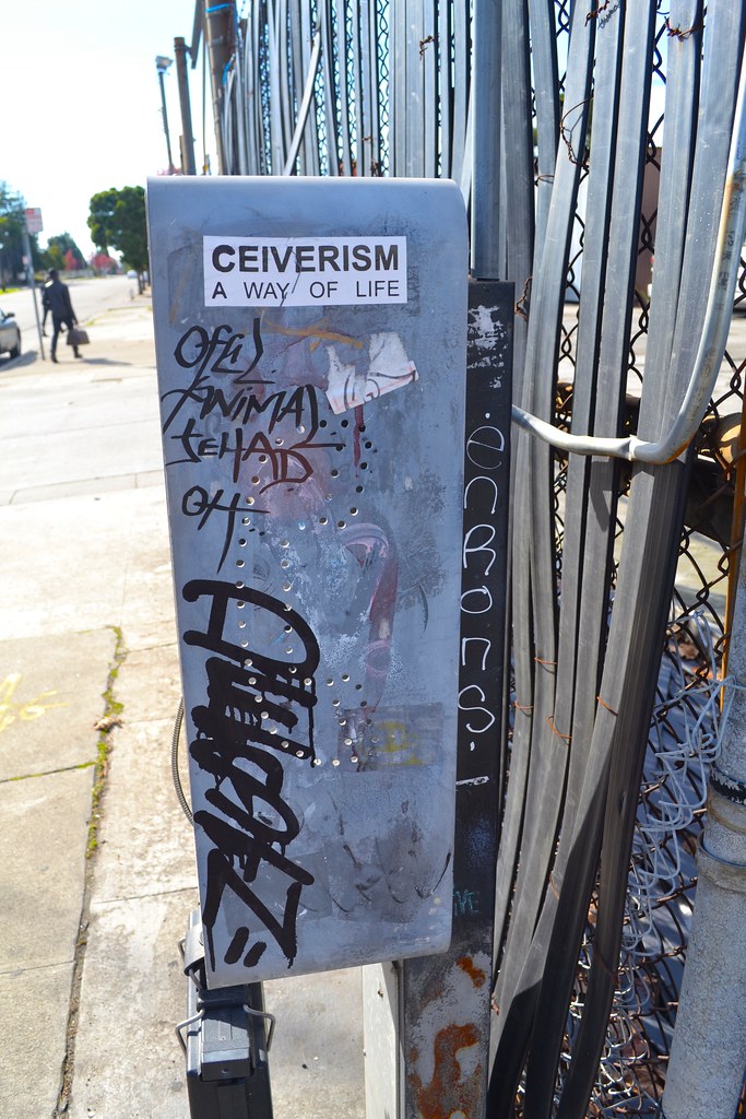 CEIVERISM A WAY OF LIFE, Street Art, Graffiti, Oakland, DESTN, ENRONS, OFEL, POP, TFL, 640