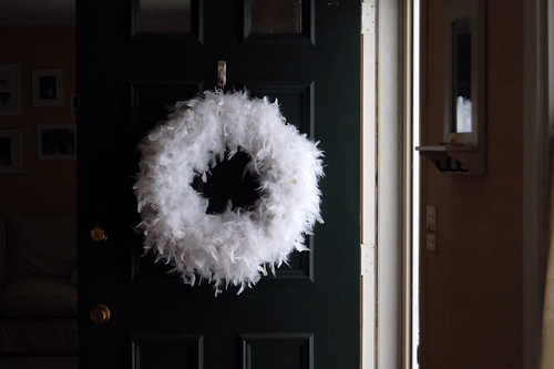 feathered wreath