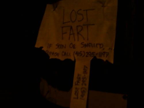 Lost fart