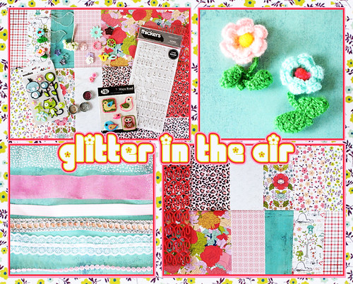 *Glitter in the air* Collage
