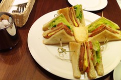 Melange Cafe Club Sandwich