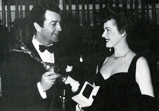 Robert Taylor and Eleanor Parker