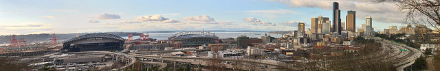 Seattle Cityscape Stitch from the SW