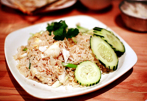 dungeness fried rice