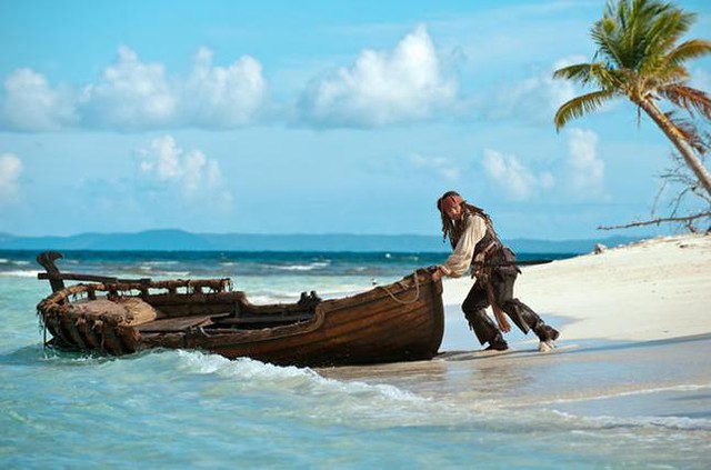 Piratas del Caribe 4: En costas extrañas playa