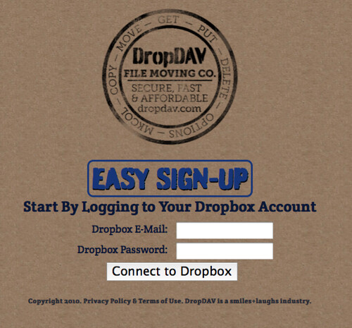 DropDAV