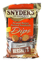pretzels snyder peanut butter covered chocolate dips pretzel candy sandwich straddle treats those