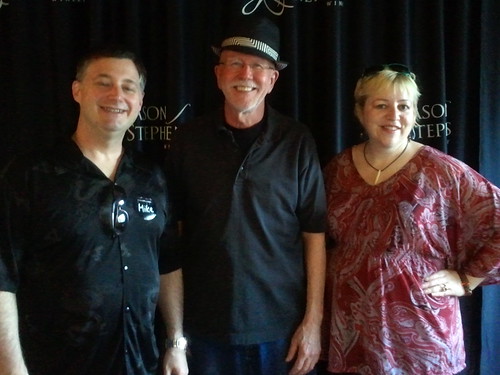 Us with Jason-Stephens tasting room staffer Bill
