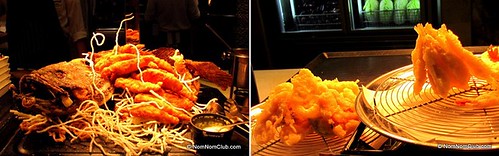 More Seafood...Giant Fried Lapu-Lapu & Tempura