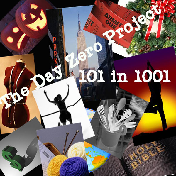 Day Zero Project- 101 in 1001