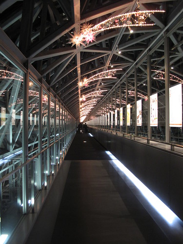 京都車站的空中走廊