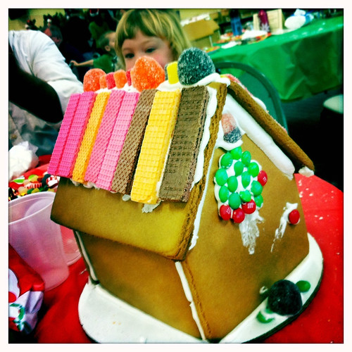 Liv's gingerbread house