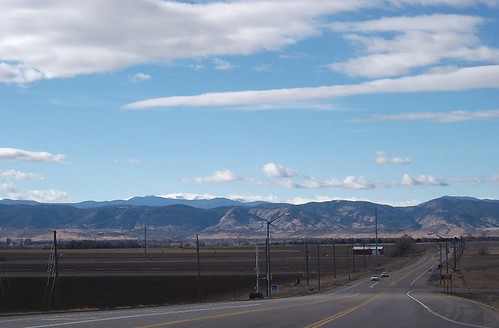 Rolling west towards Fort Collins