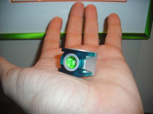green lantern movie ring. prototype green lantern movie