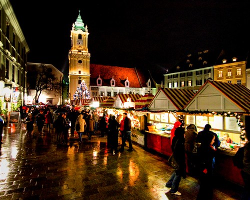 Christmas Market, Bratislava, Slovakia (by: Brian Colson, creative commons license)