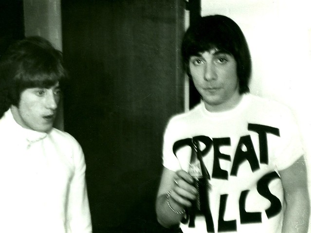 1967 - The Who - Roger Daltrey + Keith Moon - Backstage