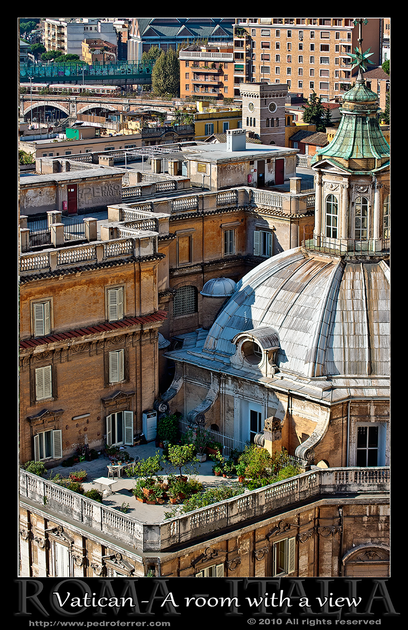 Rome - Vatican - A room with a view