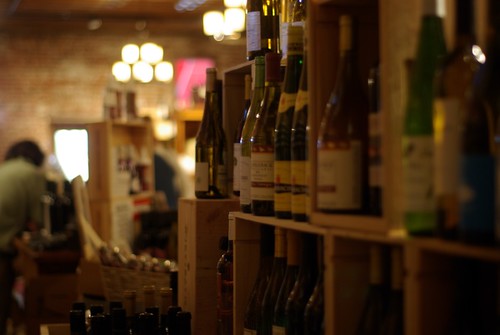 Wine shop in Napa valley