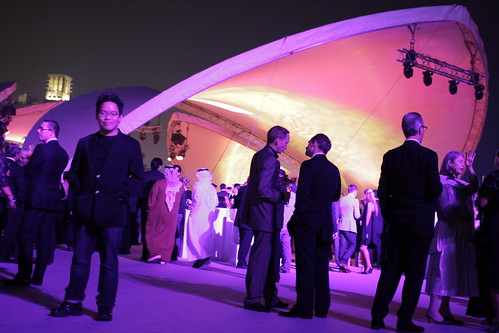 The opening party of Dubai Film Fest