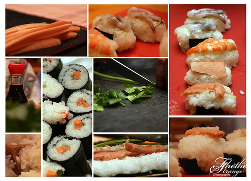 Sushi collage!