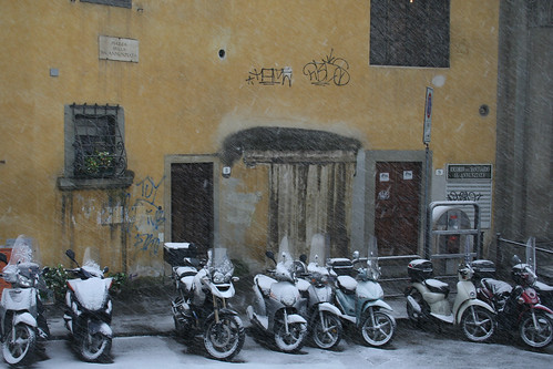 Scooters and Snow