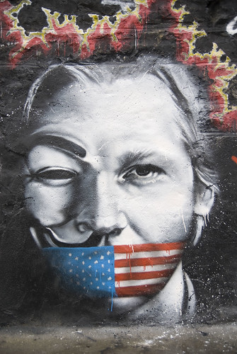 Julian Assange Wikileaks named Man of the Year by Le Monde