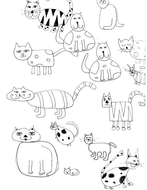 Quick Cat Sketches