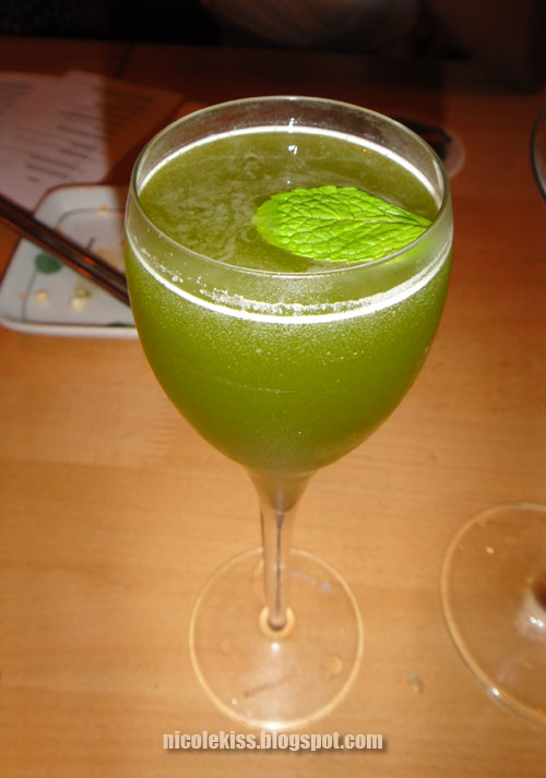 disgusting green drink