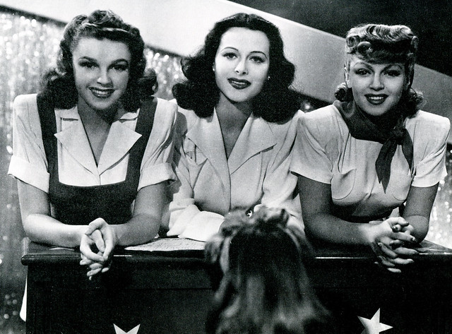 Judy Garland, Hedy Lamarr and Lana Turner