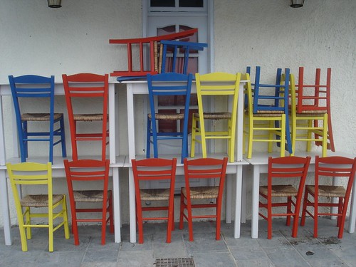 Multi-Color Chairs - Πολύχρωμες καρέκλες
