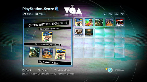 PlayStation Store - VGA Storefront