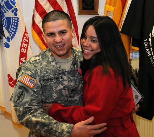 10 sfg a  cook awarded bsm and cab  sgt  javier rodriguez torres  left
