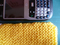 Capa de tricô para celular