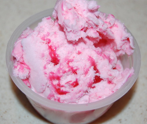Peppermint ice cream