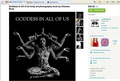 Goddess In All Of Us art book sale by lucidRose