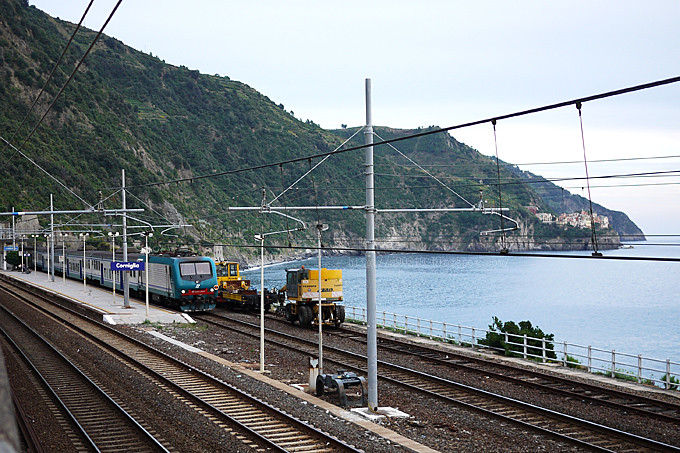 Cinque Terre Railway 五鄉地 鐵道 火車 鐵路