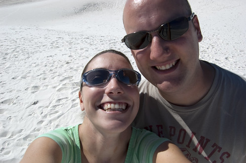 Us at White Sands