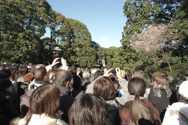 the General Public to the Palace for the New Year Greeting : January 2, 2011