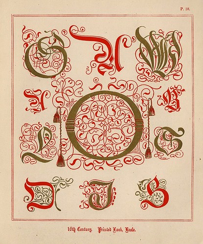 012- Medieval Alphabets and Initials 1886- F.G. Delamotte- Copyright 2006 illuminated-book.com& libros-iluminados.com