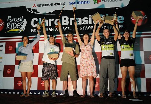 Mixed category overall podium