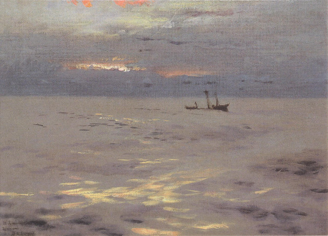 Atlantic Sunset, John Singer Sargent, c.1876
