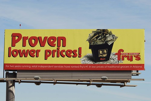 Fry's Food Stores billboard - Santan Freeway Loop 202, Chandler, AZ