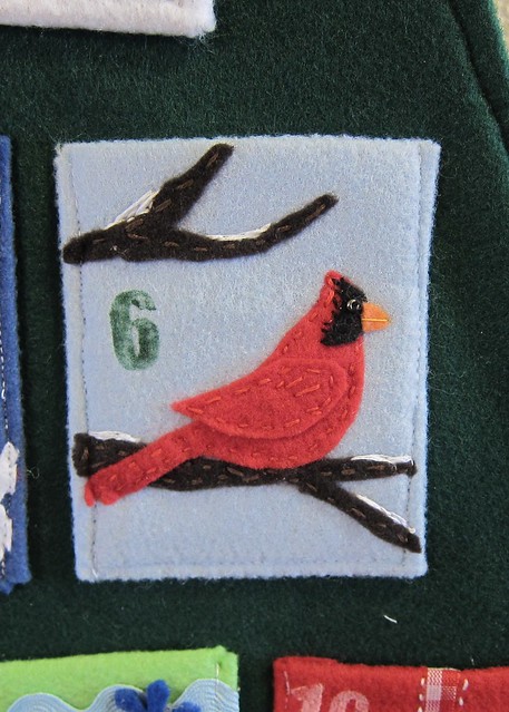 Advent Tree - Cardinal