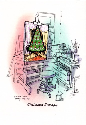 John Hench Christmas Card 1996
