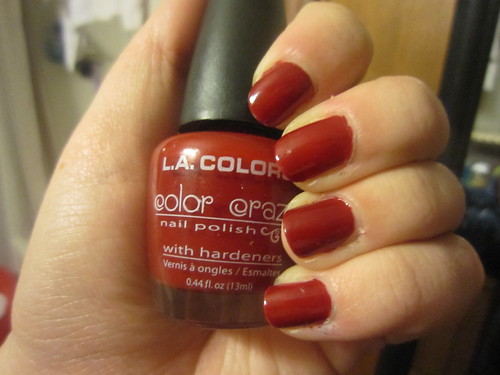 The Nail Neophyte: L.A. Colors- Hot-blooded